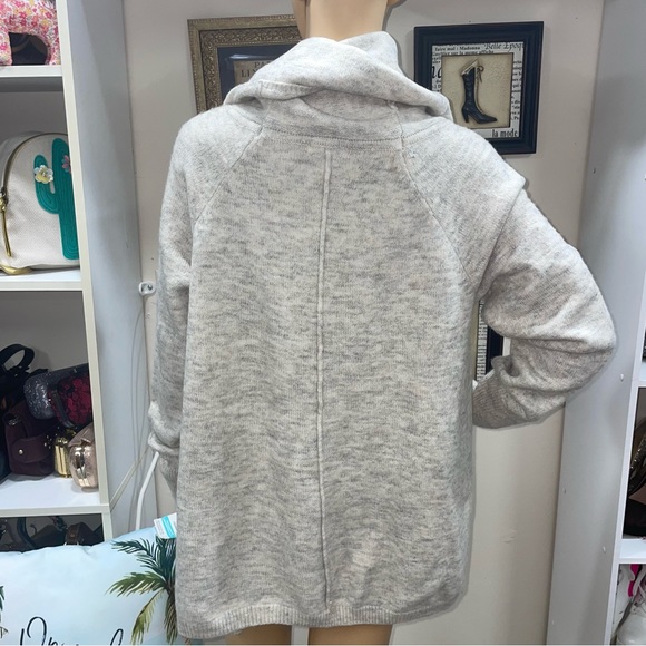 For Thee NWT! Heather Grey Turtleneck Sweater Size XL - Picture 5 of 15